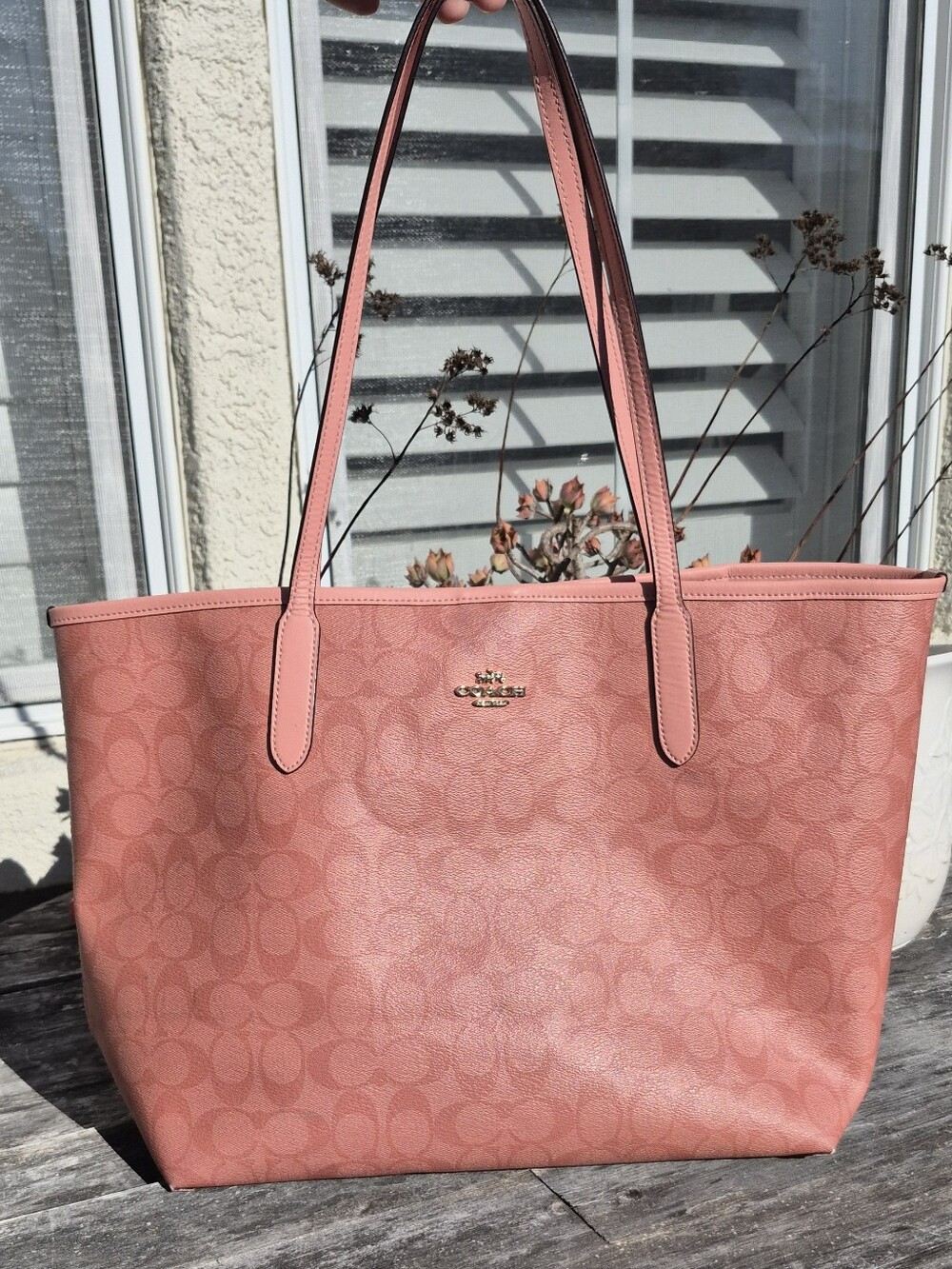 Beautiful Coach in Rose Gold